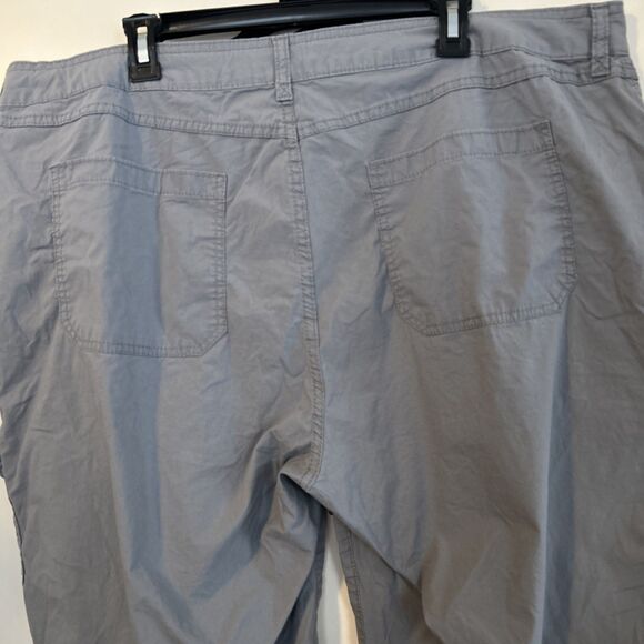 Lot of 2 St Johns Bay Women 24W Blue & Black  Capri MidRise Adj Drawstrings - Picture 12 of 14